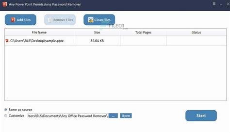 Any PowerPoint Permissions Password